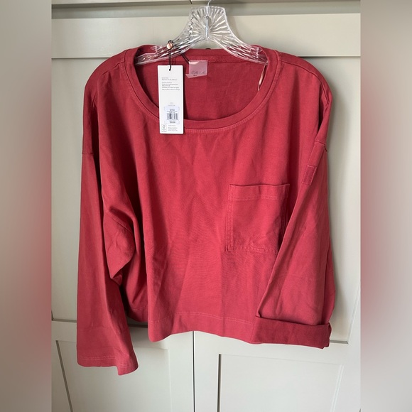 CALIA by Carrie Underwood Tops - NWT CALIA by Carrie Underwood Long Sleeve Top in Dark Clay, SZ M